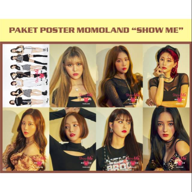 ชุดโปสเตอร์ MOMOLAND SHOW ME