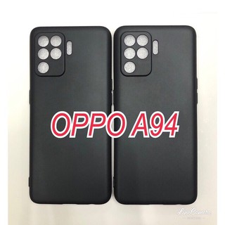 ***A94***พร้อมส่งในไทย***เคสTPU​นิ่ม​สีดำทึบคลุมกล้อง For​ Oppo A94