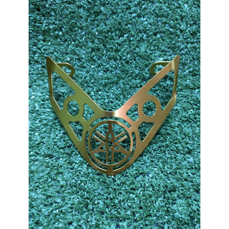 Yamaha LC135 V2 / V3 / V4 / V5 สัญลักษณ์แตรโลหะผสม / โลโก้ GOLD