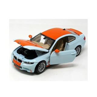 โมเดลรถแข่ง NO.79644 MOTOR-MAX BMW Gulf  M3 Coupe Die Cast Vehicle  อัตราส่วน 1:24  จำลองเหมือนจริง