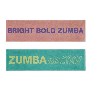 Zumba Wear : Bright Bold Zumba Fitness Towels 2 PK (ผ้าเช็ดตัวออกกำลังกายซุมบ้า)