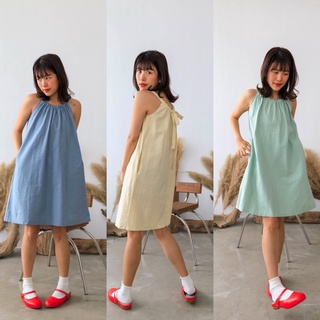 MUSSROOM Aiko dress เดรสสั้นผูกหลัง