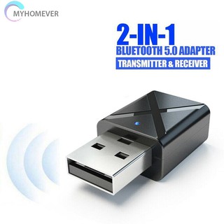 myhome อะแดปเตอร์รับส่งสัญญาณเสียงบลูทูธไร้สาย usb 5 . 0 สําหรับ pc # uk