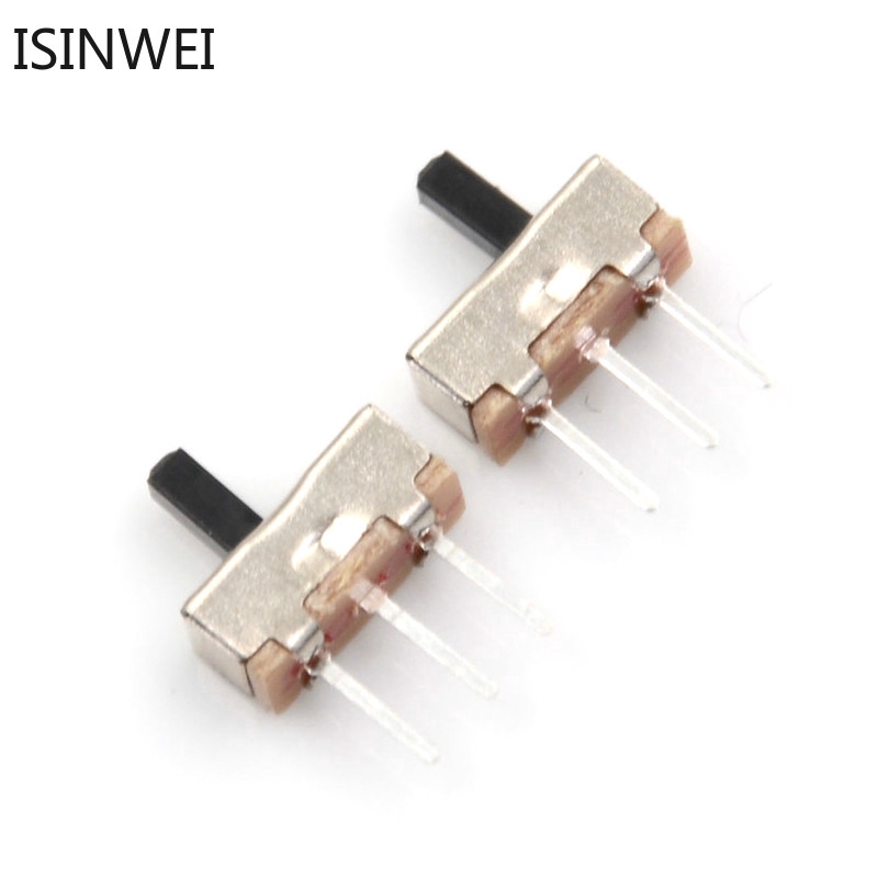 สวิทช์เปิด/ปิดแบบสไลด์ ss 12 d 00 3pin 1p 2 t 2 ตําแหน่งสูง 4 มม. 50 ชิ้น