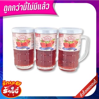 เอ็มไพร์ แยมสตรอว์เบอร์รี่ 320 กรัม x 3 กระปุก Empire Strawberry Jam 320g x 3 Pcs