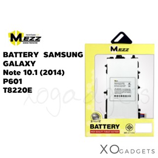 Mezz แบตเตอร์รี่ Samsung Galaxy TAB Note 10.1 (2014) P601 T8220E batt แบต Note10.1 P 601 มี มอก. รับประกัน1ปี