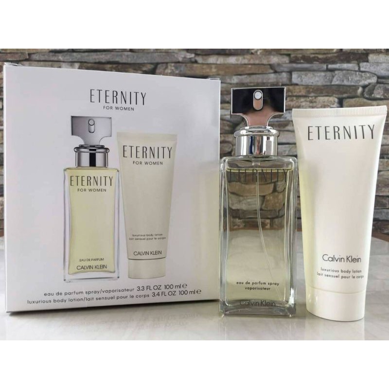 eternity perfume 100ml gift set