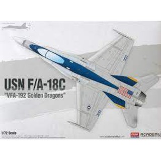 Academy Model 1/72 AC12564 USN F/A-18C "VFA-192 GOLDEN DRAGONS"