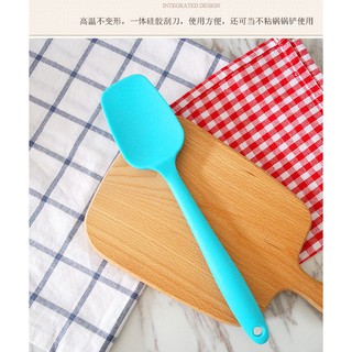 ไม้พายซิลิโคน Spatulas ยางไร้รอยต่อ ทนความร้อน  - 500 ° F  กับ เครื่องครัวสำหรับการปรุงอาหาร