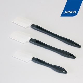 Jasco ไม้พาย ทนความร้อน, แบบแบน ด้ามเทา High Heat Spatulas, Flat Blade