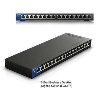 Linksys LGS116 16-Port Business Desktop Gigabit Switch