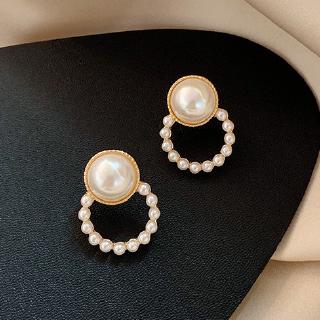 Elegant Large Pearl Earrings Earing New