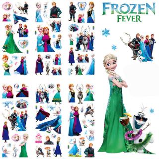 สติกเกอร์ ลายเจ้าหญิงดิสนีย์ Frozen สําหรับตกแต่งสมุดไดอารี่ สมุดภาพ ห้องเด็ก 1 แผ่น