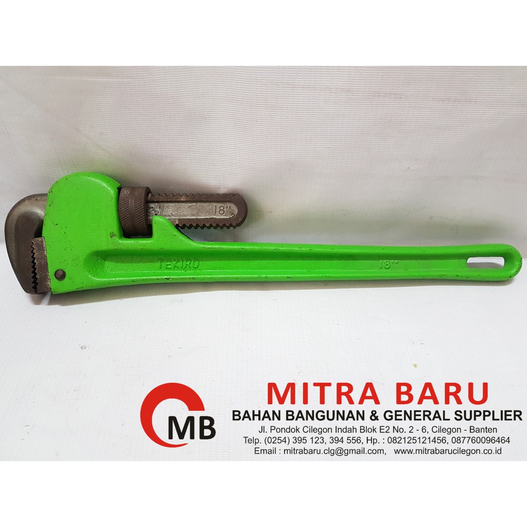 TEKIRO 18 นิ้ว / PIPE WRENCH / PIPE WRENCH / เครื่องมือ - เครื่องมือ
