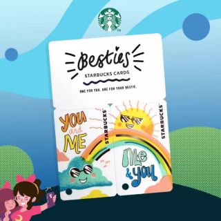 บัตร Starbucks ลาย Besties (2019)