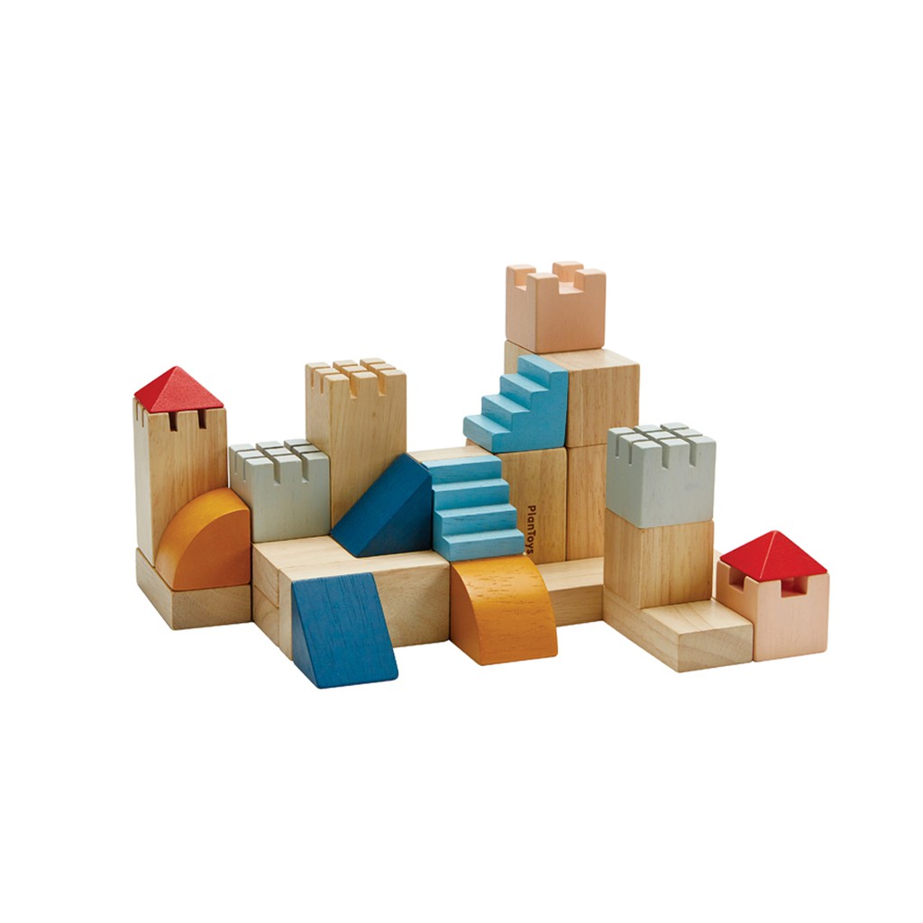 PlanToys ของเล่นไม้ 5542 Creative Blocks - Orchard ขุดบล็อก - สีออร์ชาร์ด เสริมพัฒนาการ สำหรับเด็กอายุ 18 เดือน ขึ้นไป รูปที่ 7