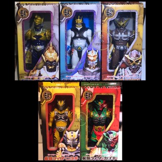 [ของแท้] Bandai Masked Rider Hibiki EX Series (year 2005) - Kabuki, Touki, Kirameki, Habataki and Nishiki