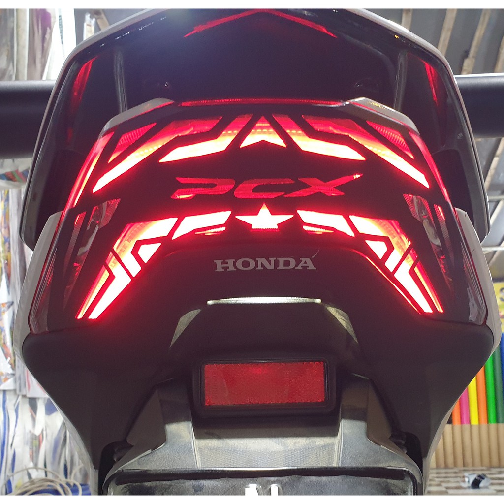 สติ๊กเกอร์ stoplamp bekakang new pcx 160 2021-2024