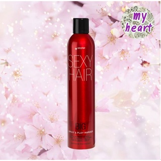 Sexyhair Spray &amp; Play Harder (8 Hold)  300/468 ml สเปรย์แข็งพิเศษ