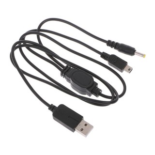 wili สายชาร์จข้อมูล 2 in 1 usb สําหรับ sony psp 2000 3000 game console