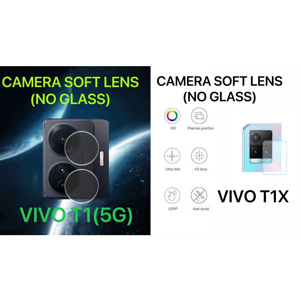 VIVO T1(5G)/VIVO T1X ฟิล์มกันรอยเลนส์กล้อง