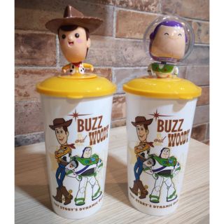 แก้วน้ำ Disneyland ลาย Buzzlightyear และ Woody