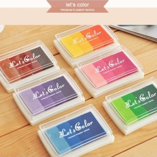 Let’s Color Ink Pad หมึกปั๊มไล่สี ตลับละ 35.-