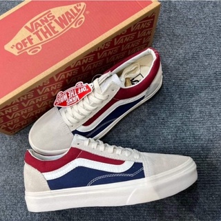 🔥ส่งตรงจากโรงงาน[Vans Old School]งานแท้💯%พร้อมกล่อง✅ใส่ได้ทั้งชายและหญิง รองเท้าลำลอง รองเท้าใส่เล่นสเก็ตบอร์ด