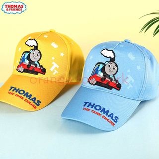 หมวกเบสบอล กันแดด ลายการ์ตูนโทมัสน่ารัก แฟชั่นฤดูใบไม้ผลิ แล…