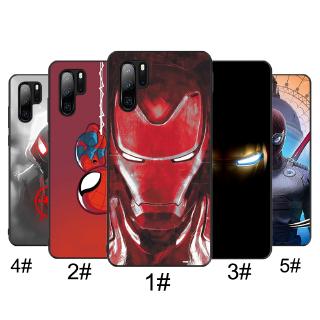 Huawei P20 30 Pro P9 P10 P20 P30 Lite Soft Cover Marvel Iron Man Spider Man Phone Case