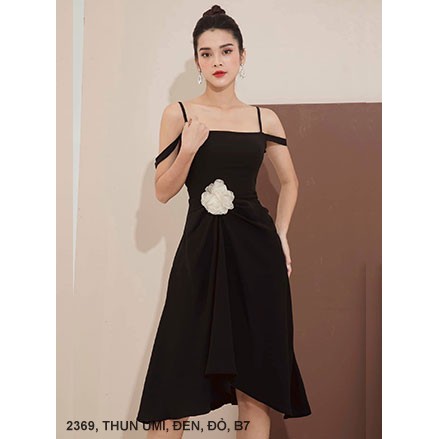 MYDU SHOP MS 2369 เดรสลายดอกกุหลาบ