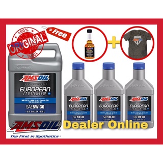 Amsoil European Premium Synthetic SAE 5w-30 Low Saps น้ำมันเครื่องสังเคราะห์แท้ 100%