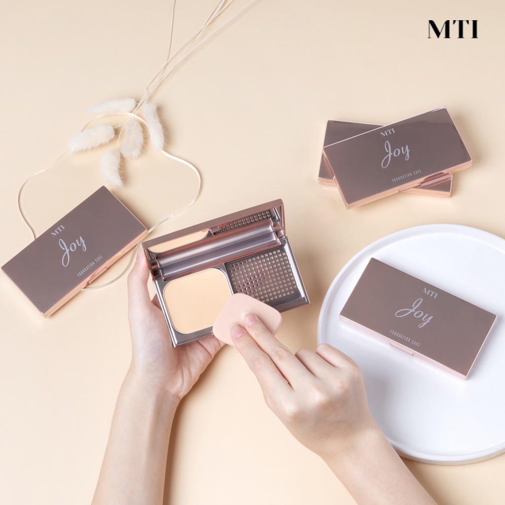 (สินค้าเคลียร์แลนซ์) MTI n'JOY แป้งผสมรองพื้น รูปที่ 3