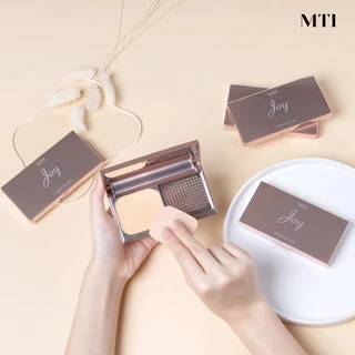 (สินค้าเคลียร์แรนซ์) MTI n'JOY แป้งผสมรองพื้น ให้ลุคฉ่ำวาวเหมือนสาวเกาหลี ขนาด 11 กรัม 6PKCJ1
