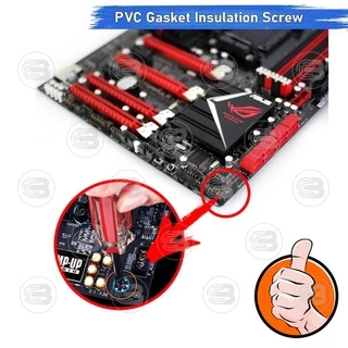 [CoolBlasterThai] Transparent Soft Gasket Nylon/Plastic PVC Insulation Screw Washers size M3