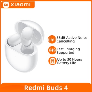 Xiaomi Redmi Buds 4 TWS หูฟังบลูทูธ 5.2 35dB ตัดเสียงรบกวน 2 ไมค์ หูฟังไร้สาย อายุการใช้งานแบตเตอรี่ 30 ชั่วโมง IP54