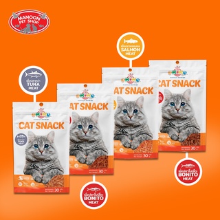 [MANOON] OKIKO Cat snack โอกิโกะ ขนม สำหรับแมว 30 กรัม