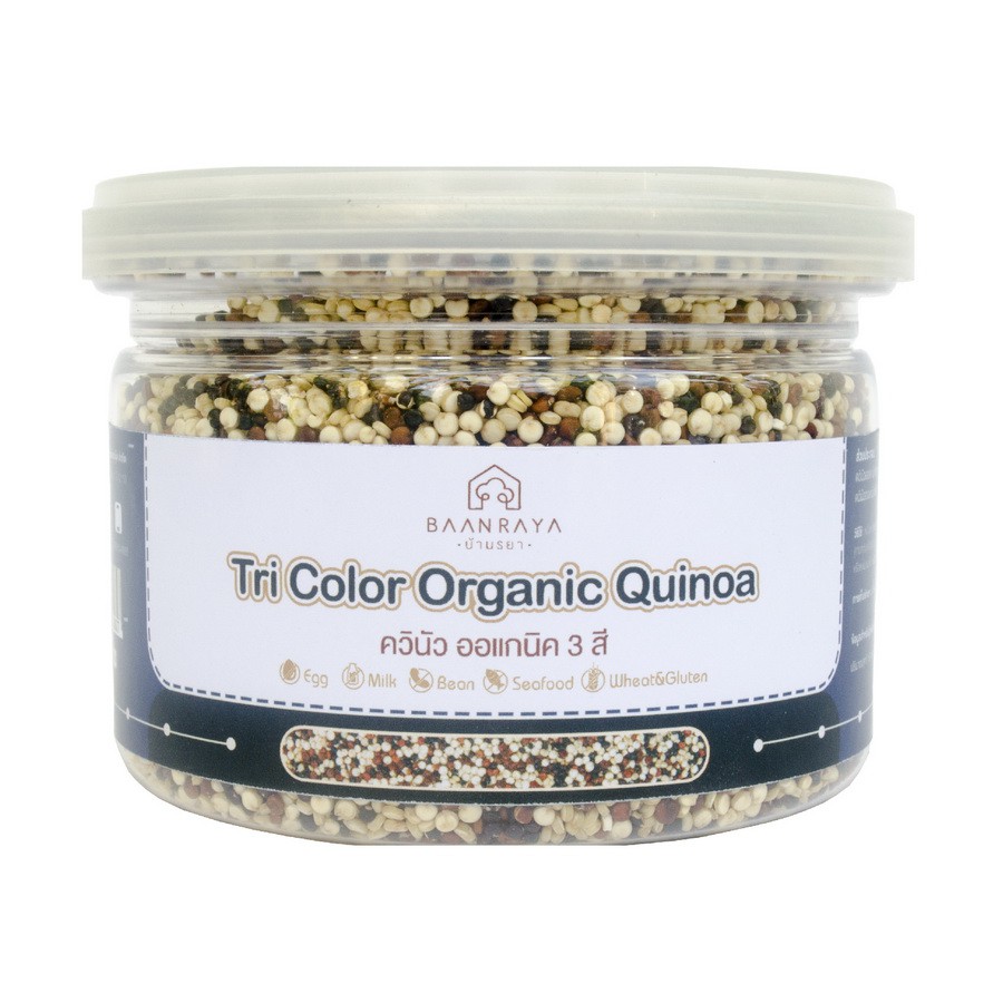 ควินัว ออแกนิค 3 สี 150g ตราบ้านรยา อาหารเด็ก อาหารสำหรับเด็ก อาหารเด็ก อาหารเสริมเด็ก ของกิน สำหรับเด็ก อาหารทารก