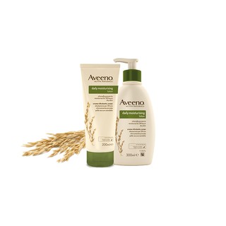 Aveeno Daily Moisturizing Body Wash 354ml และ Moisturizing Lotion 354ml (สีเขียว) สำหรับผิวบอบบาง แพ้ง่าย