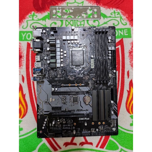 เมนบอร์ด ASROCK Z390 Pro4 Socket 1151v2