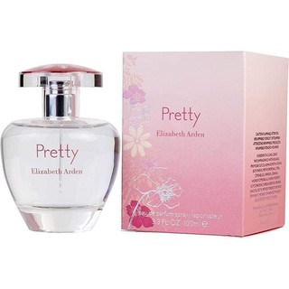 Elizabeth Arden  Pretty for women EDP 100 ml.  กล่องซีน