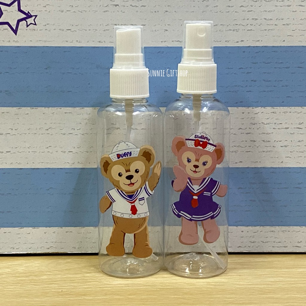 พร้อมส่ง ขวดสเปรย์ ลายการ์ตูน ขนาด 100 ml. Carebear Duffy Stella - รูปที่ 2