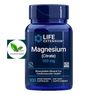 LIFE  EXTENSION  Magnesium (Citrate) 100 mg / 100 Vegetarian Capsules
