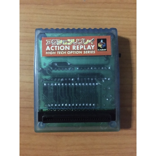 Action Replay สีน้ำเงินใส (PS1)