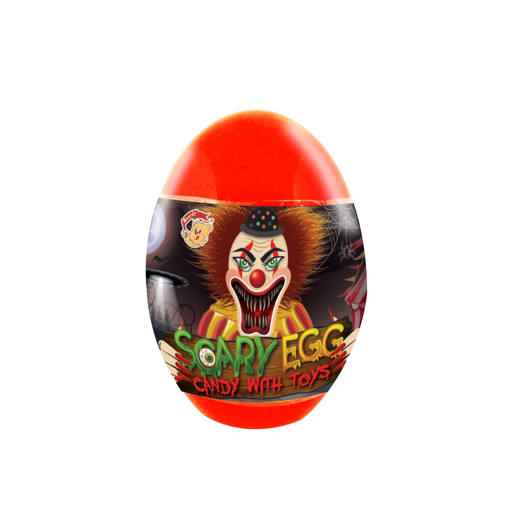 แบร์ดี้ ไข่สคารี่ 10 กรัม BEARDY EGG SCARY CANDY 10 GM