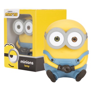 [พร้อมส่ง]"Minions"โคมไฟมินเนี่ยน+เครื่องกระจายกลิ่นหอม Minions Lamp โคมตั้งโต๊ะ โคมไฟแต่งห้อง โคมไฟอโรม่าแบบเสียบปลั๊ก