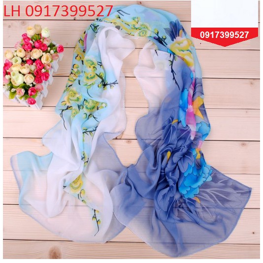 BEACH SCARF - ผู้หญิง SILK SCARF - OFFICE SCARF - แผลเป็นของผู้หญิง - นําเข้า SCARF