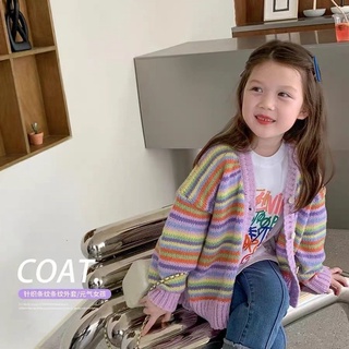 💖เด็กเสื้อกันหนาว เสื้อไหมพรม สไตล์เกาหลี สวมใส่สบายเนื้อผ้านุ่