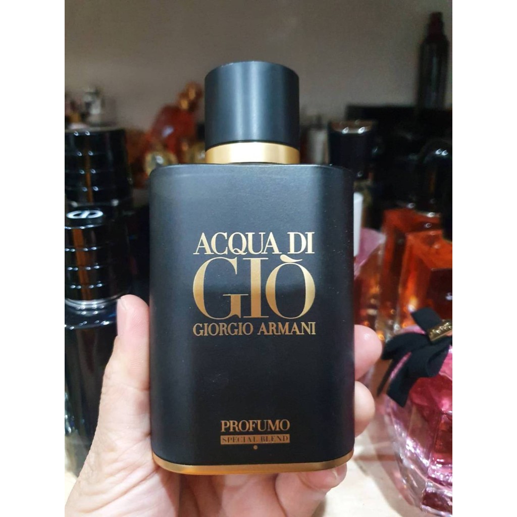 Giorgio Armani Acqua Di Gio Profumo Special Blend Parfum 75 Ml Limited Edition ไม ม กล อง No Box ราคา 1 400 ค ณภาพส ง