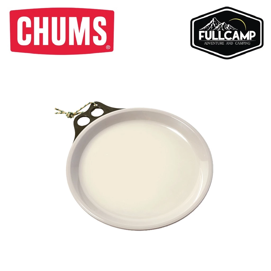 CHUMS Camper Dish 23cm จานแคมป์ปิ้งชัมส์ จานกินข้าว อุปกรณ์เครื่องใช้บนโต๊ะอาหาร อุปกรณ์แคมป์ปิ้ง thumbnail 9